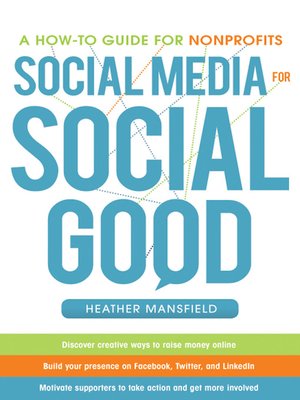 cover image of Social Media for Social Good